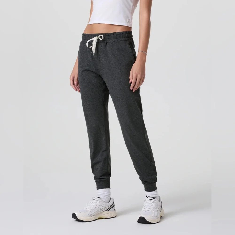 Vuori Performance Joggers Long Small Charcoal Heather - Picture 3 of 8